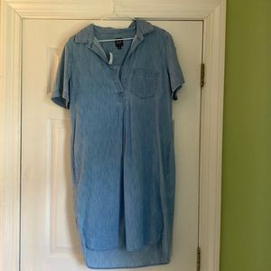 Denim t shirt dress